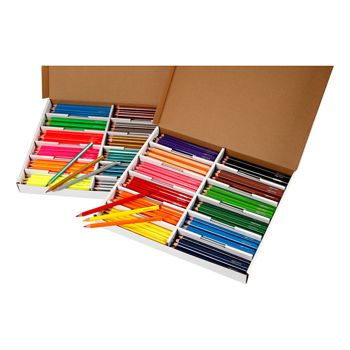 Creativ company http: www.cchobby.nl kleurpotloden-vulling-4-5-mm-diverse-kleuren-288-stuk-1-doos