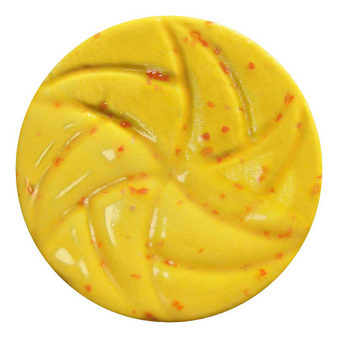 Creativ company gespikkeld keramiek glazuur 999-1060 c dekkend yellow haze - 60ml