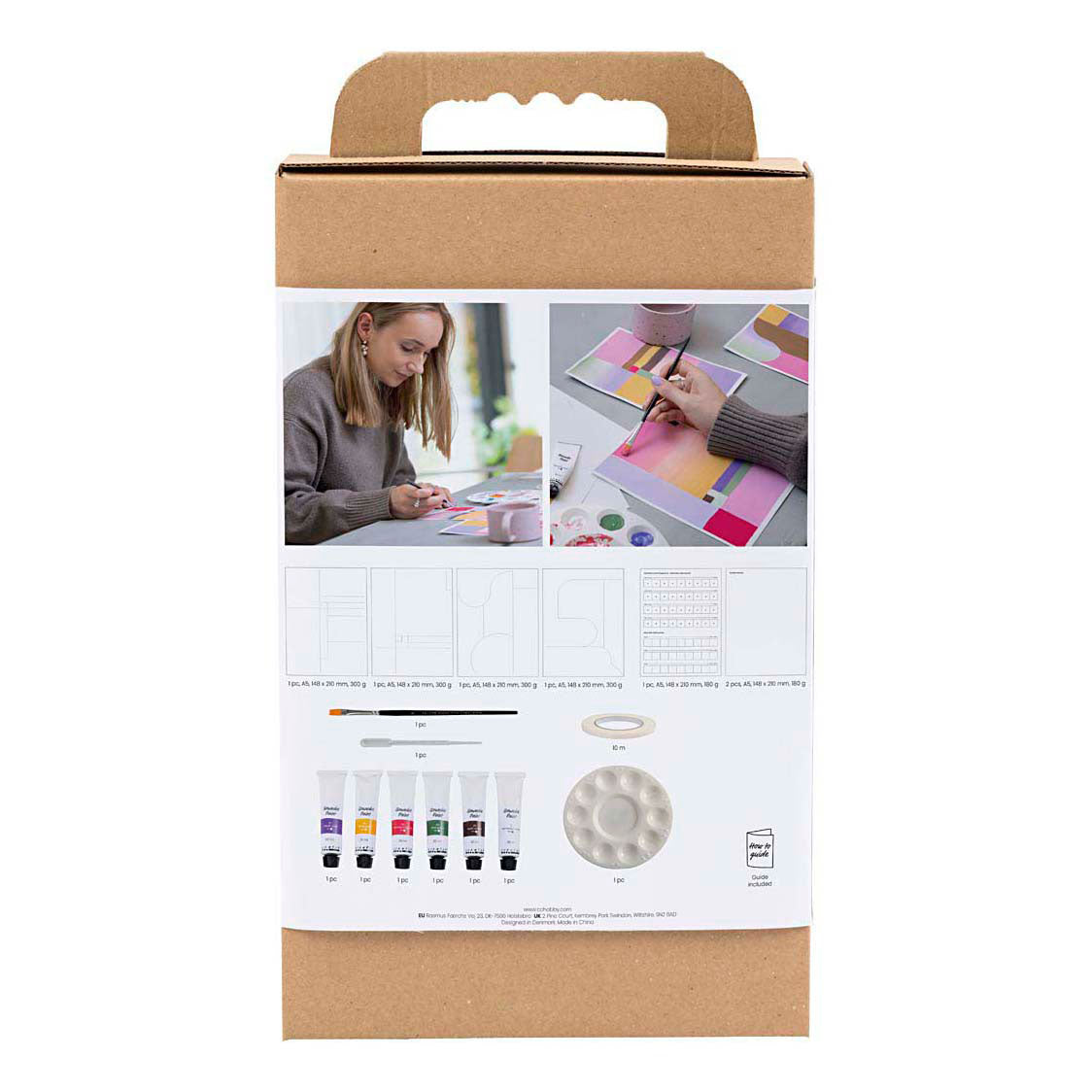 Creativ company https: www.cchobby.nl hobbyset-gouache-schilderijen-diverse-kleuren-1-doos