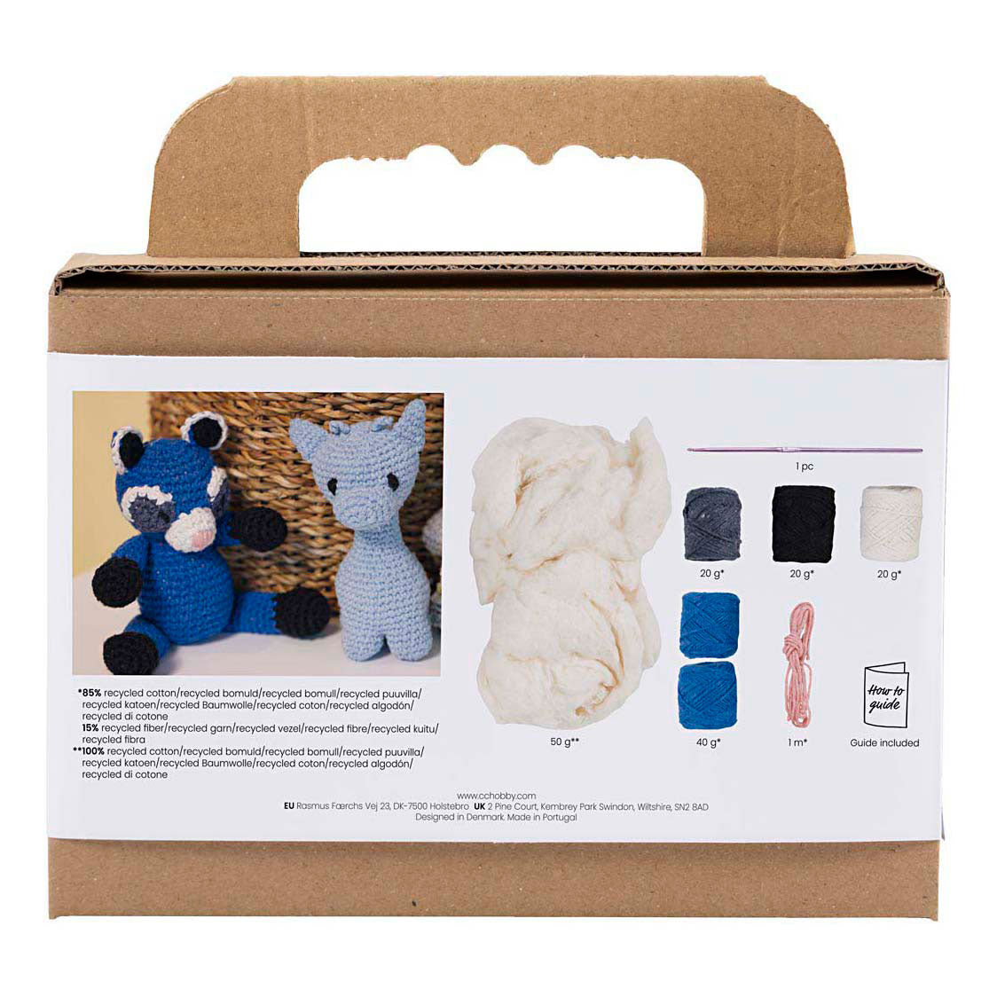 Creativ company hobbyset amigurumi wasbeer