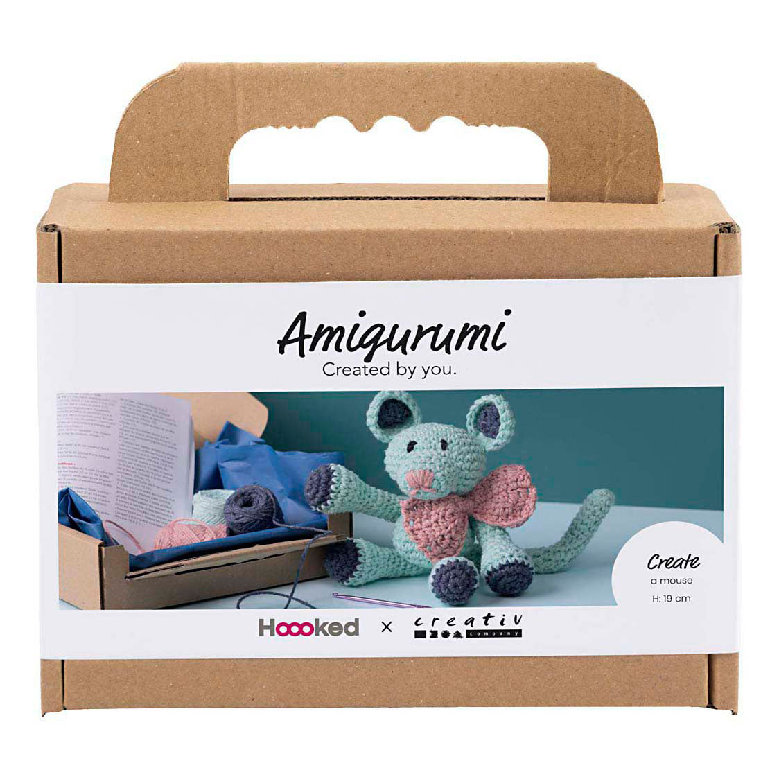 Creativ company hobbyset amigurumi muis