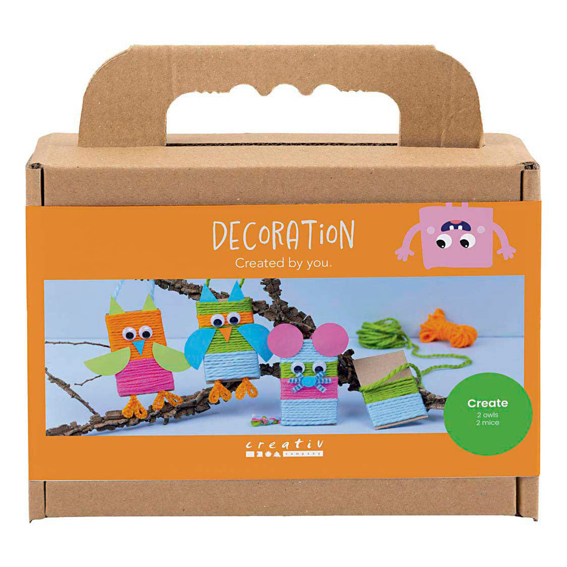 Creativ company https: www.cchobby.nl mini-hobbyset-decoratie-muizen-en-uilen-diverse-kleuren-1-doos