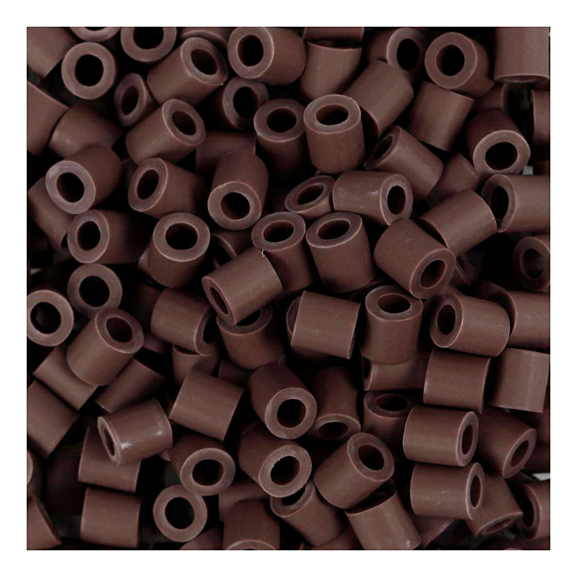 Creativ company nabbi biobeads 5x5mm bruin - 1000st.