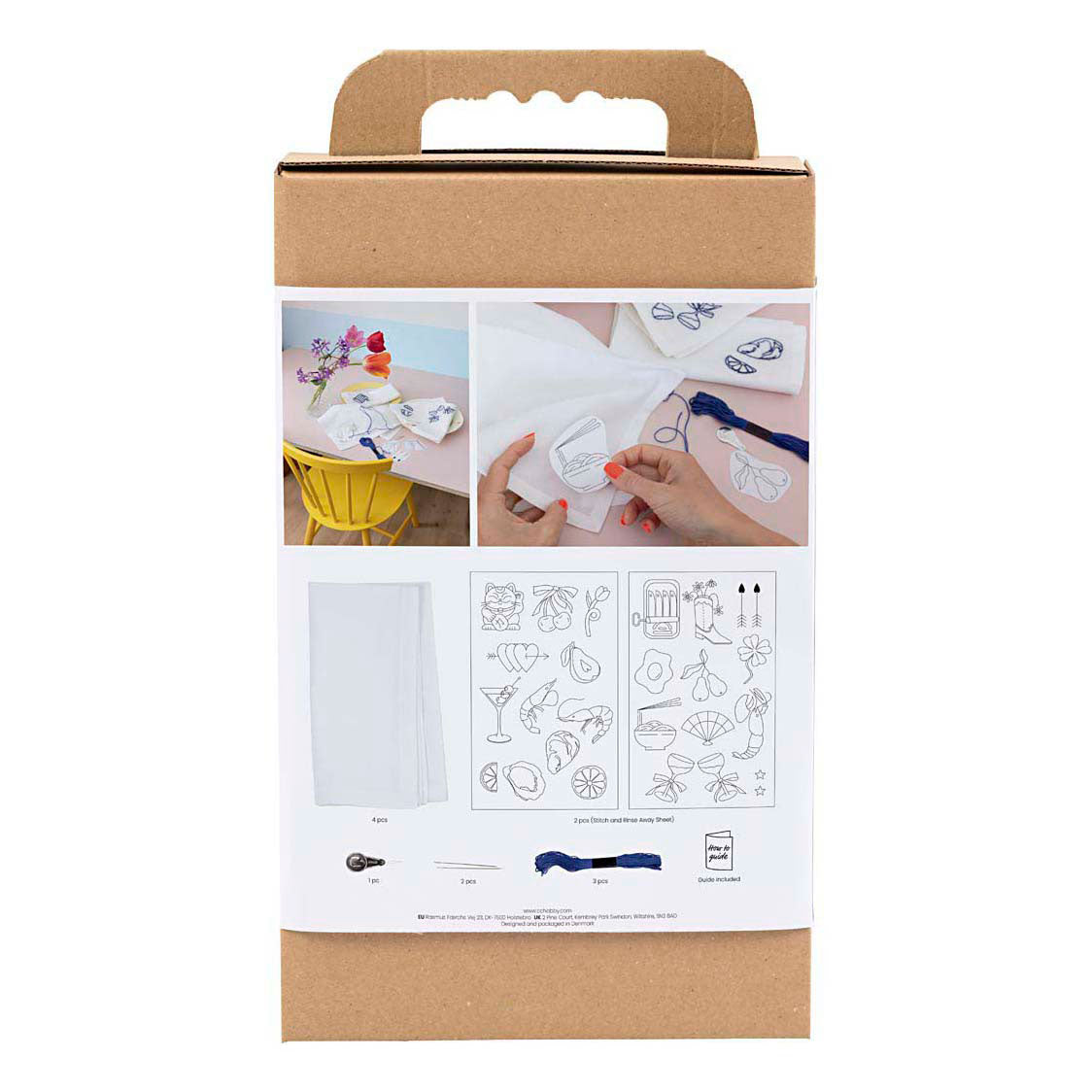 Creativ company https: www.cchobby.nl hobbyset-borduurwerk-servetten-off-white-1-doos