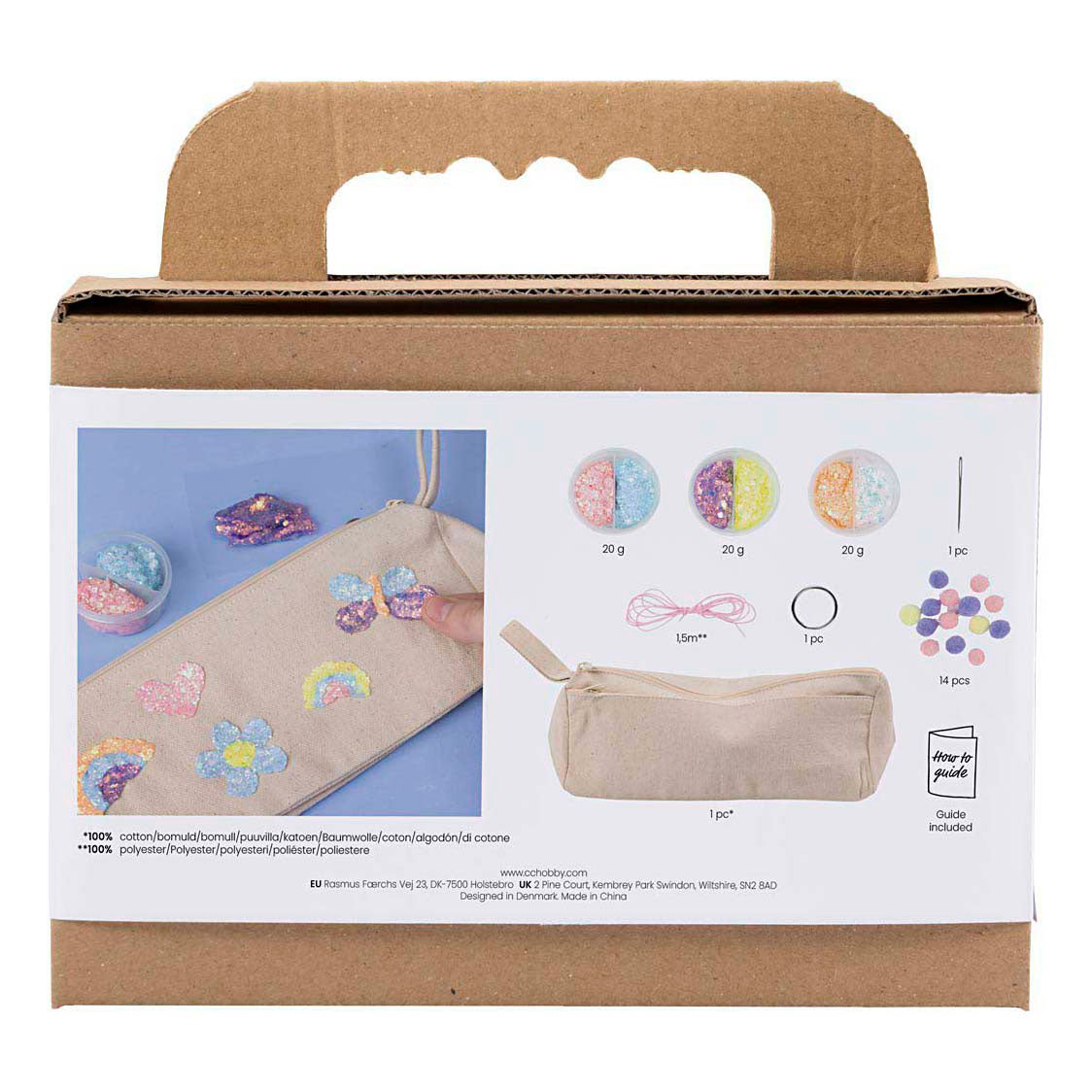 Creativ company https: www.cchobby.nl mini-hobbyset-decoratie-etui-pastelkleuren-1-doos