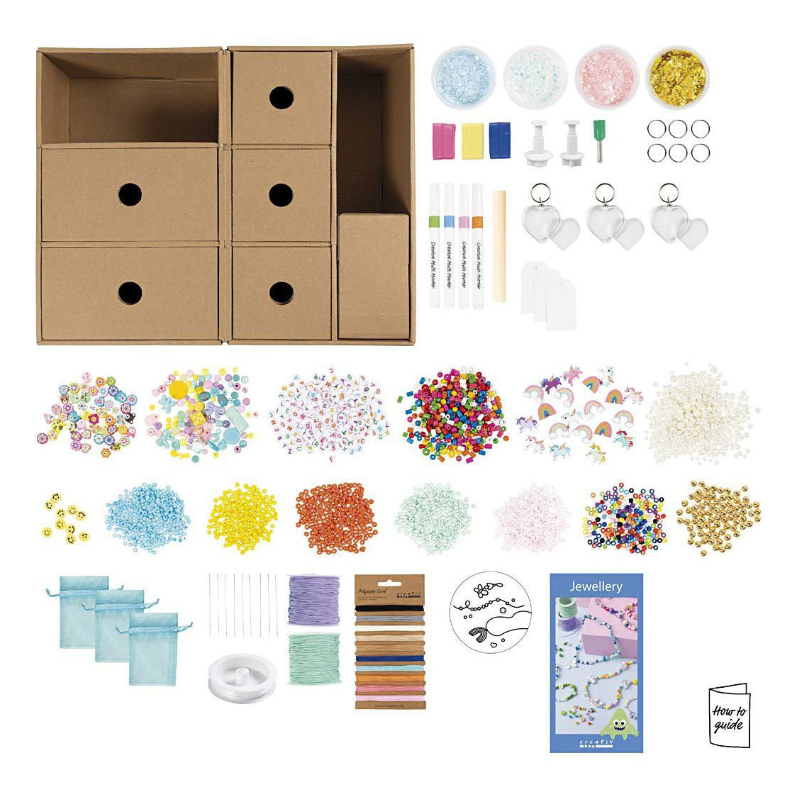 Creativ company https: www.cchobby.nl mijn-knutselstation-sieraden-diverse-kleuren-1-stuk-1-doos