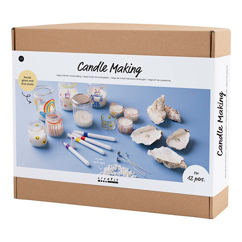 Creativ company groepsset kaarsen maken