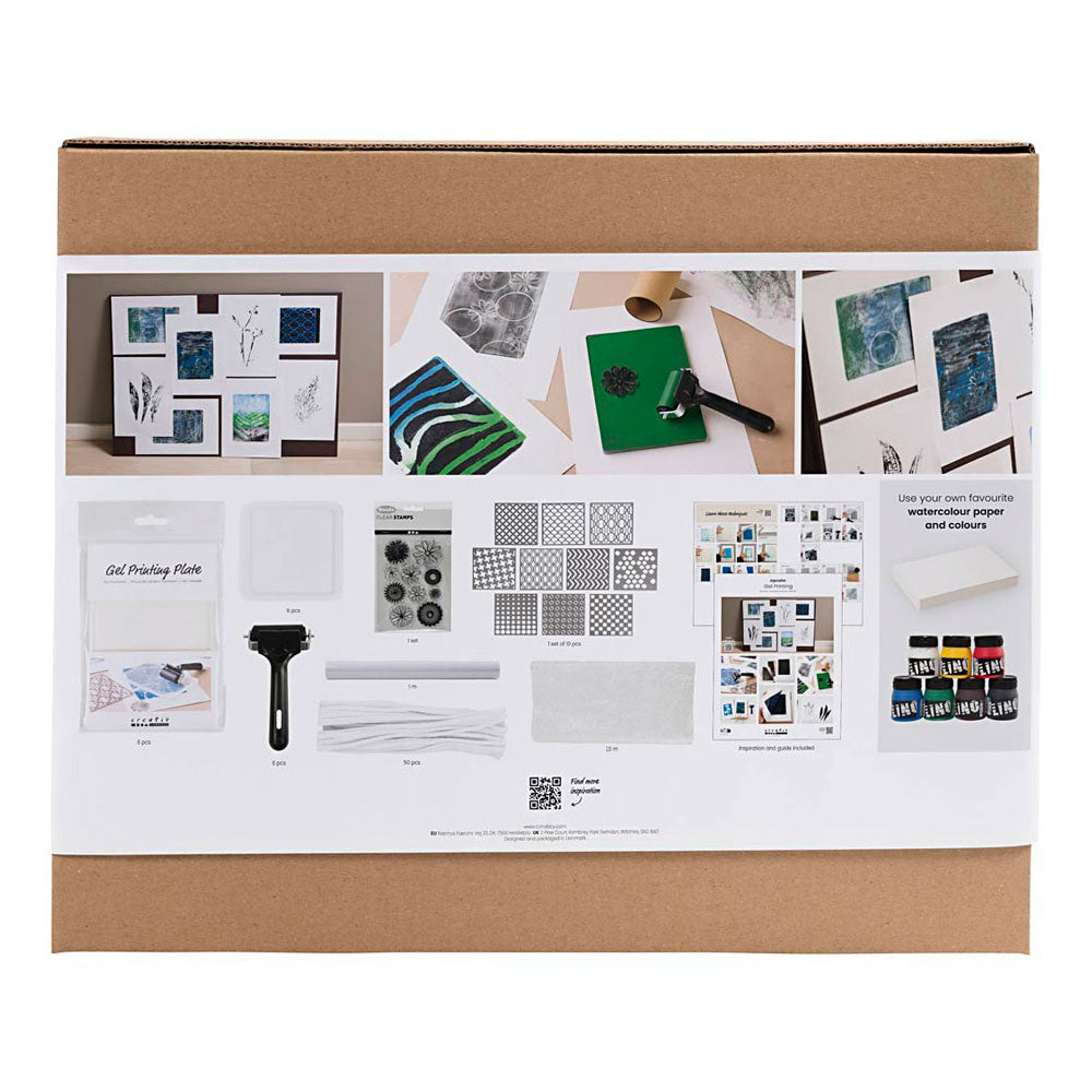 Creativ company groepsset gelprinten - voor 6 personen