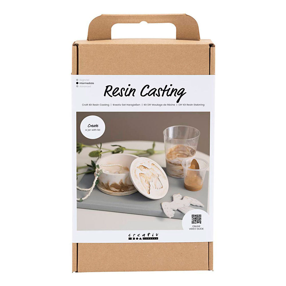Creativ company https: www.cchobby.nl hobbyset-hars-gieten-pot-met-deksel-beige-off-white-1-doos
