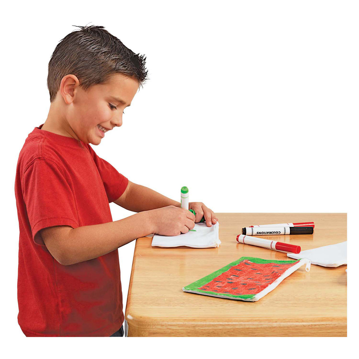 Colorations - versier je eigen etui canvas, set van 12