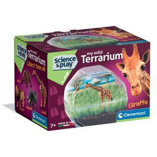 Clementoni wild terrarium giraffe | 2 stuks