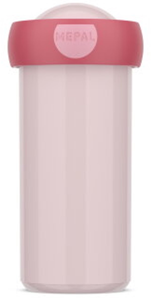 Mepal schoolbeker campus - 300 ml - sluit goed af - drinkbeker voor kinderen - cool pink