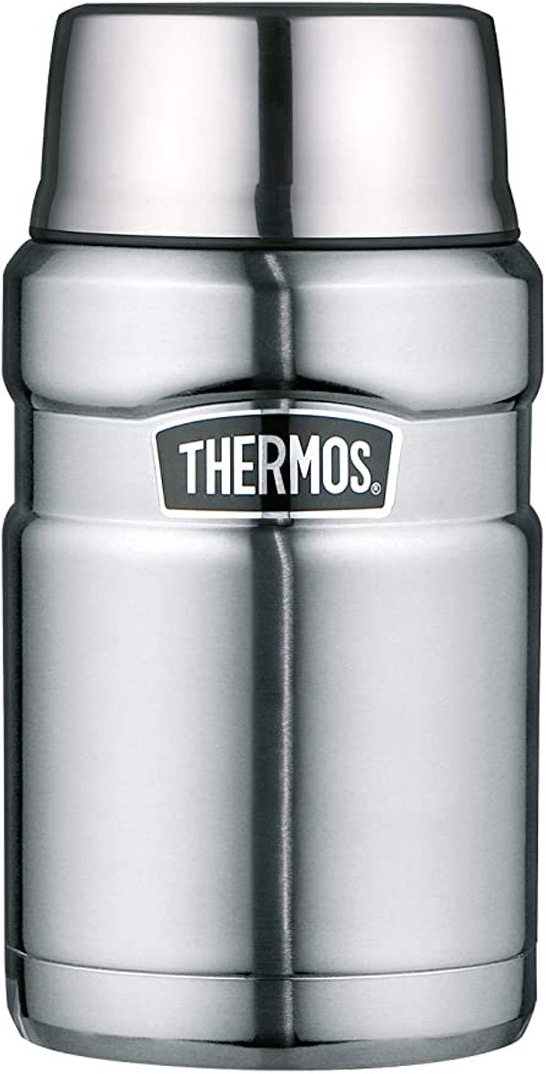 Thermos stainless king voedseldrager - 1,2l - stainless steel mat