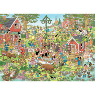 Puzzel jvh midzomerfeest (1000) | 2 stuks