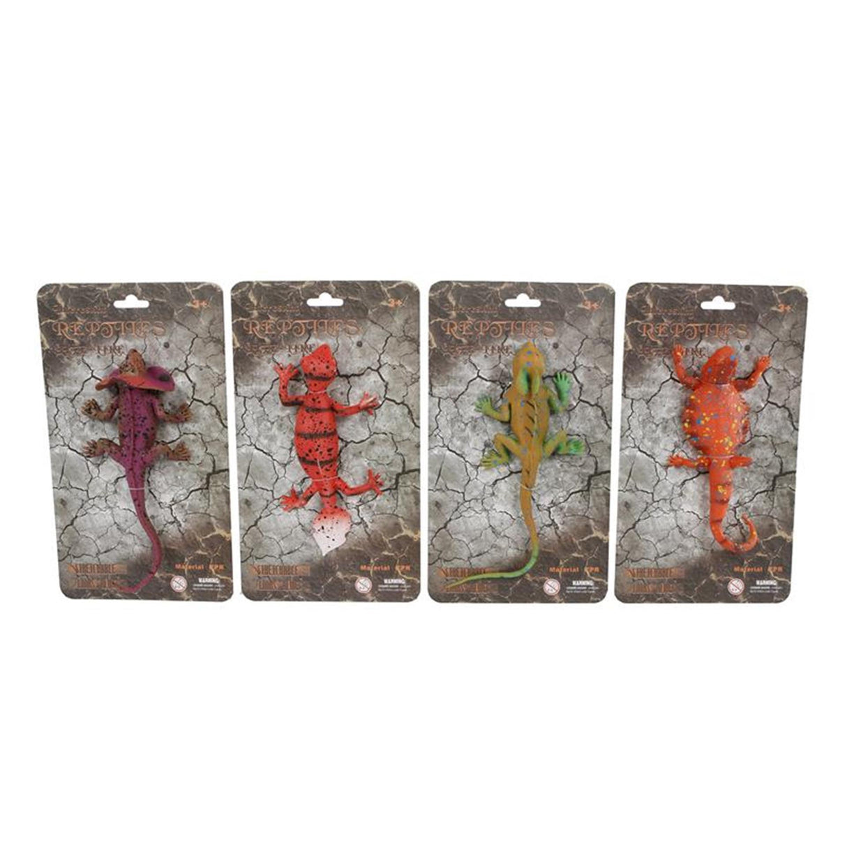 Jungle expedition stretch reptiel op kaart 18-23cm