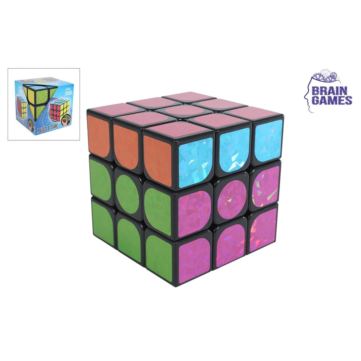 Brain games puzzelkubus 10cm