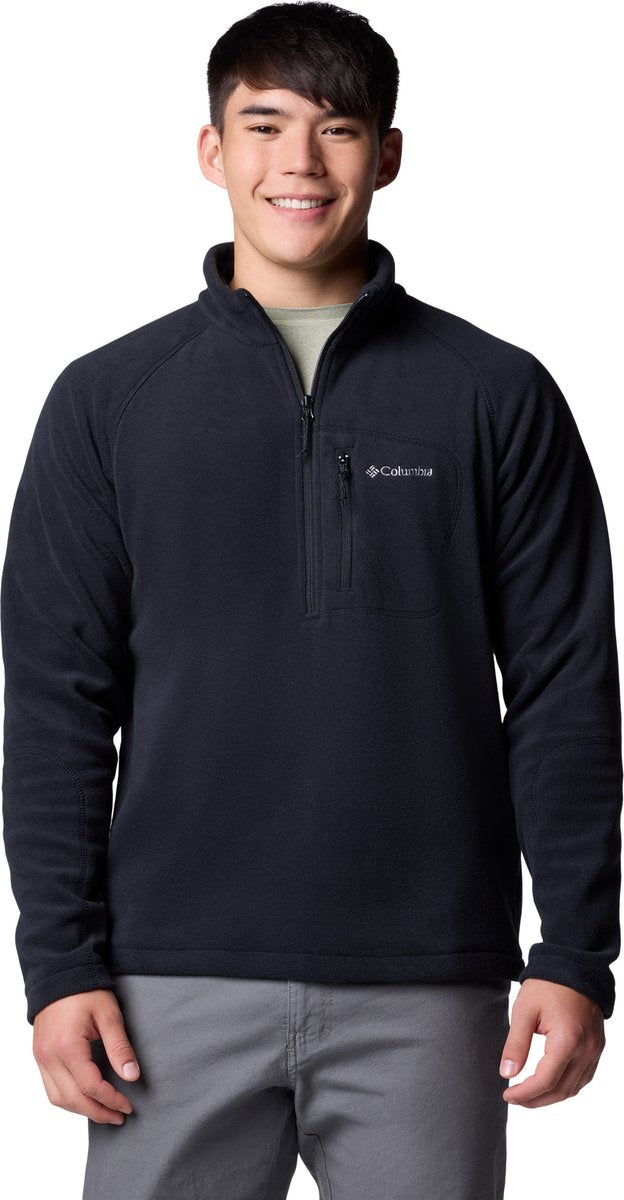Columbia fast trek™ iii half zip fleece men's outdoortrui - black - maat xxl
