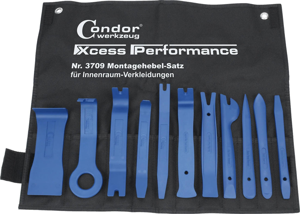 Condor demontagewig set 3709 mounting lever set 11-tlg.