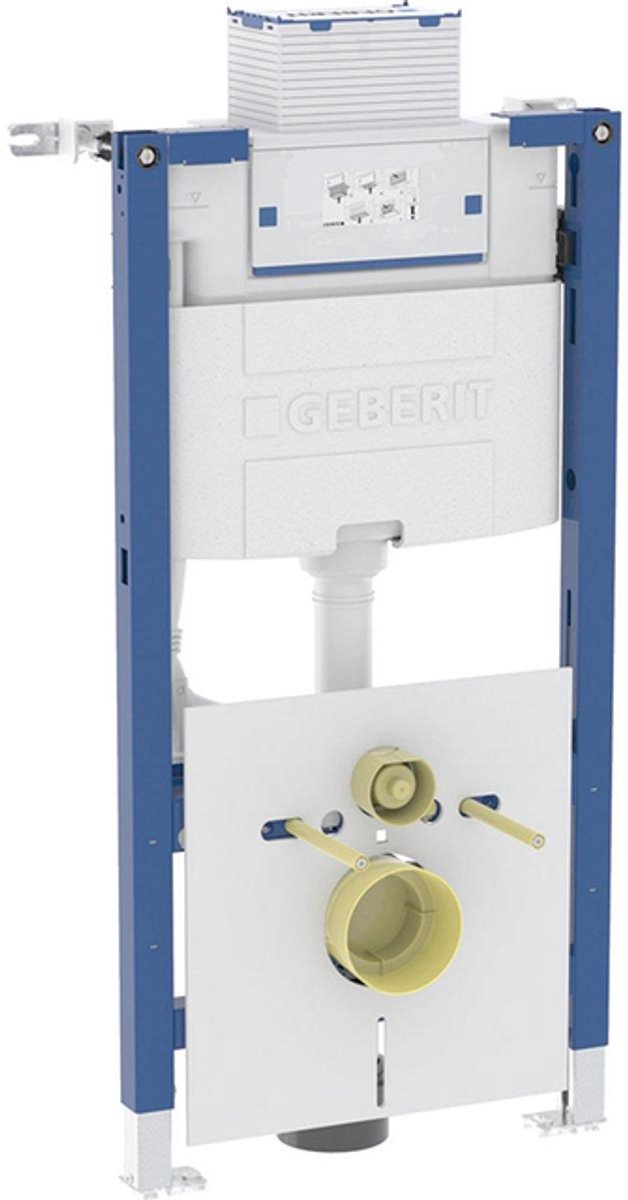 Geberit duofix omega inbouwreservoir - 98x50x17cm - blauw