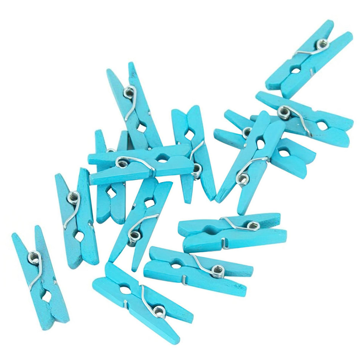 Globos miniknijpers zakje a 24 stuks blauw