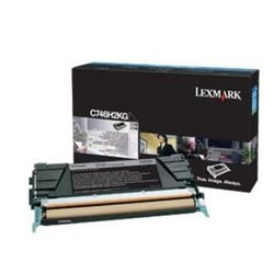 Tonercartridge lexmark c746a3kg zwart