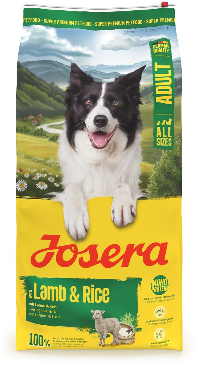 Josera lam rijst - all sizes adult - hondenvoer - 12,5 kg