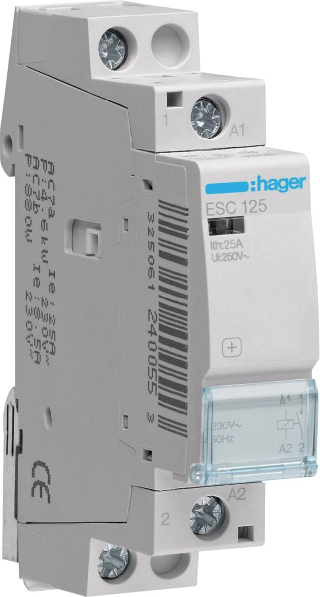Hager esc125 installatiezekeringautomaat 1x no 1 stuk(s)