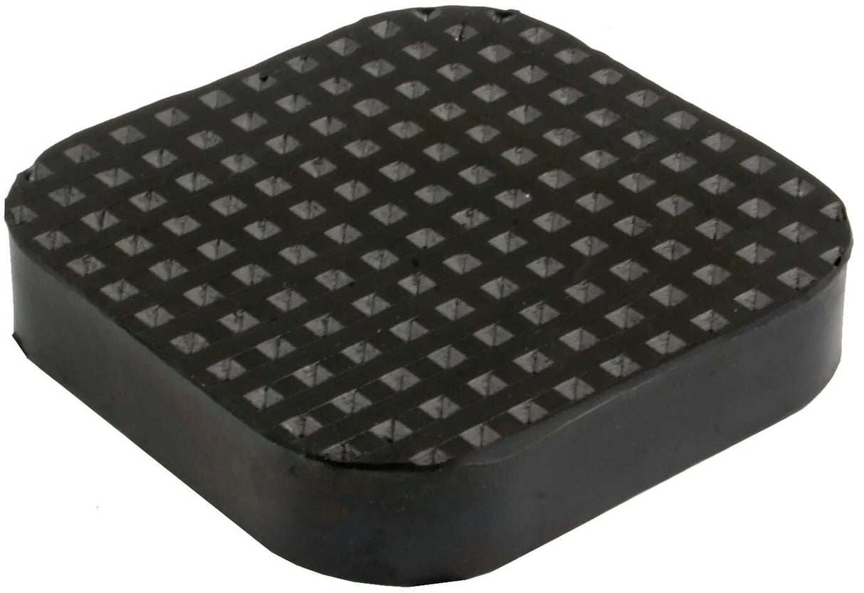 Busching rubberpad rubber pad shunting jack 25x120x120mm.