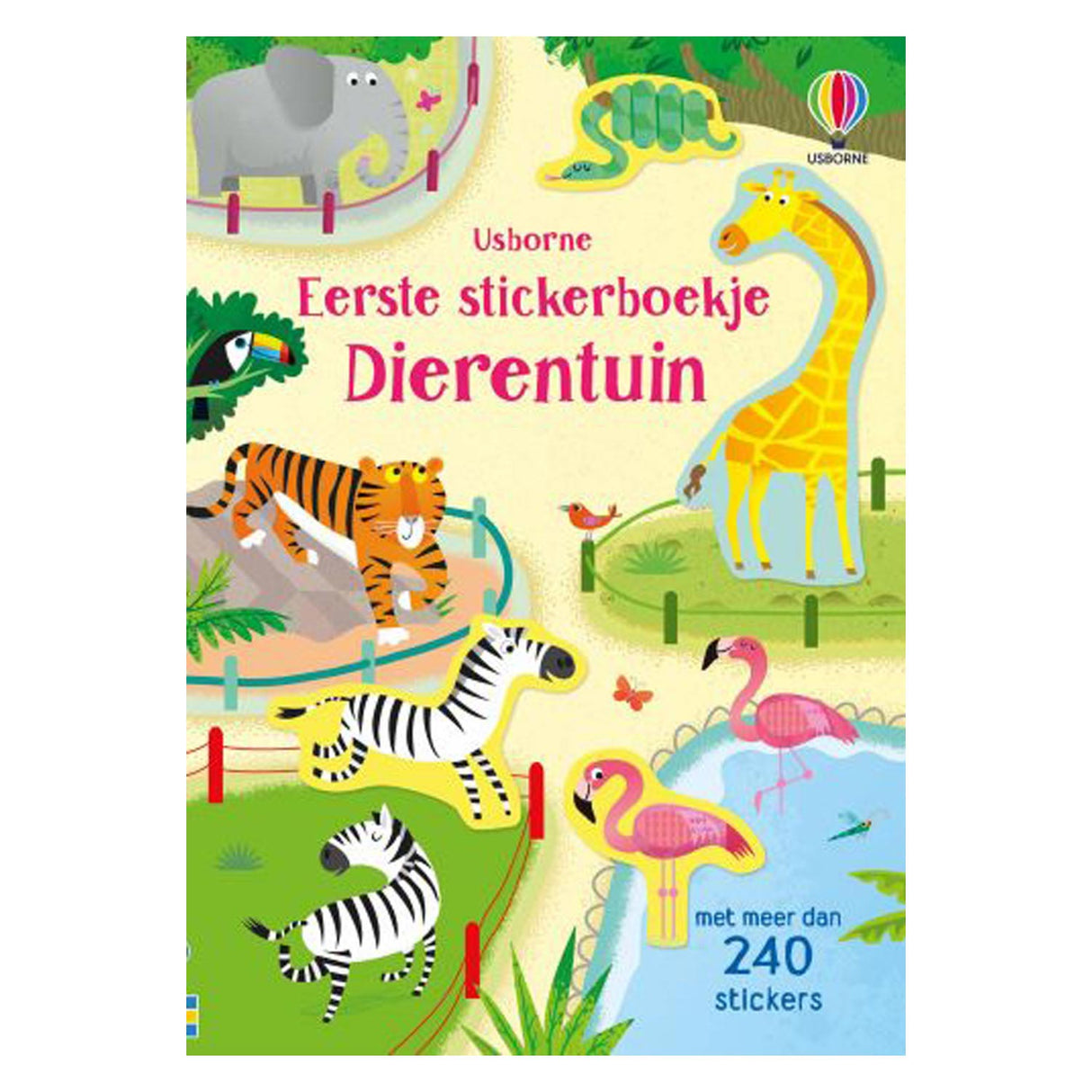 Wpg uitgevers eerste stickerboekje dierentuin