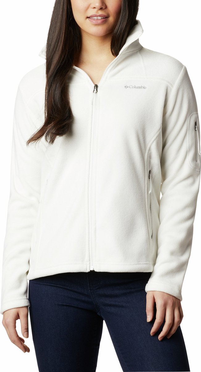 Columbia fast trek™ ii jacket fleece vest - fleecevest voor dames - outdoorvest - wit - maat xs