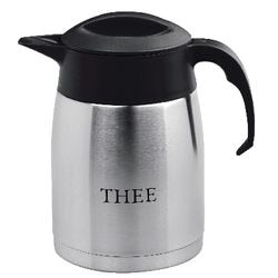 Theekan jos ten berg easyclean zwart 1,6 l