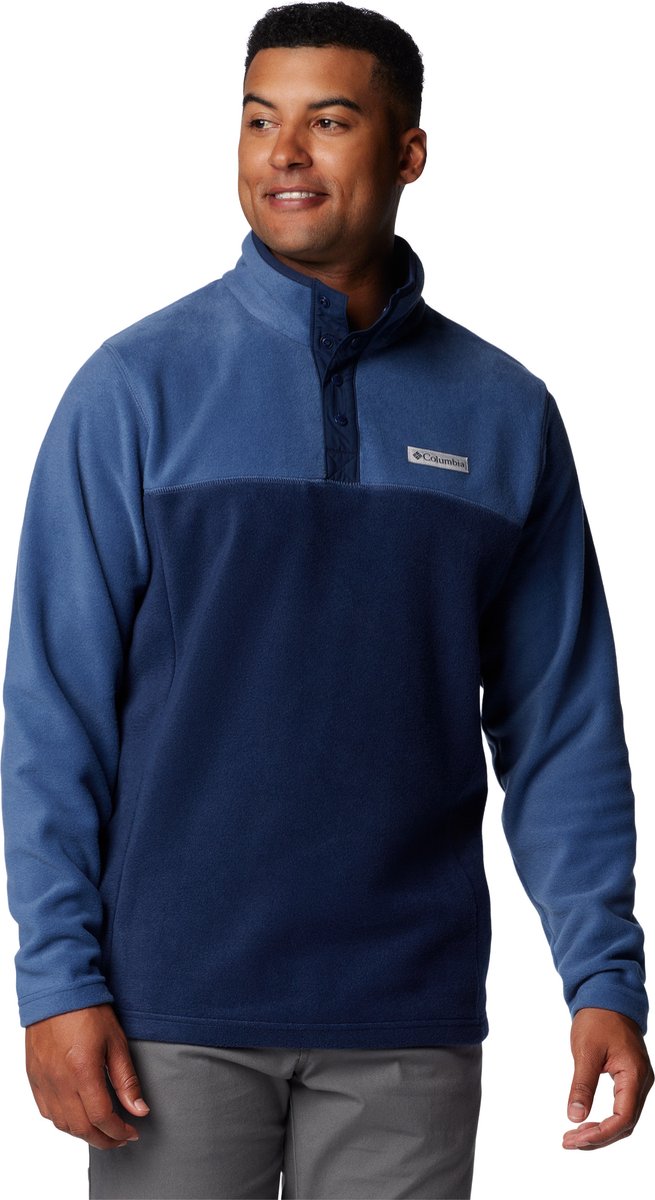 Columbia steens mountain™ half snap ii men's outdoortrui - collegiate navy, dark mountain - maat xl