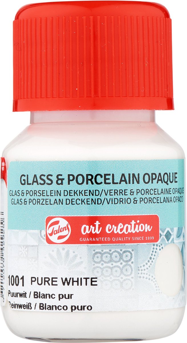 Talens art creation glas porselein dekkend 30ml puurwit