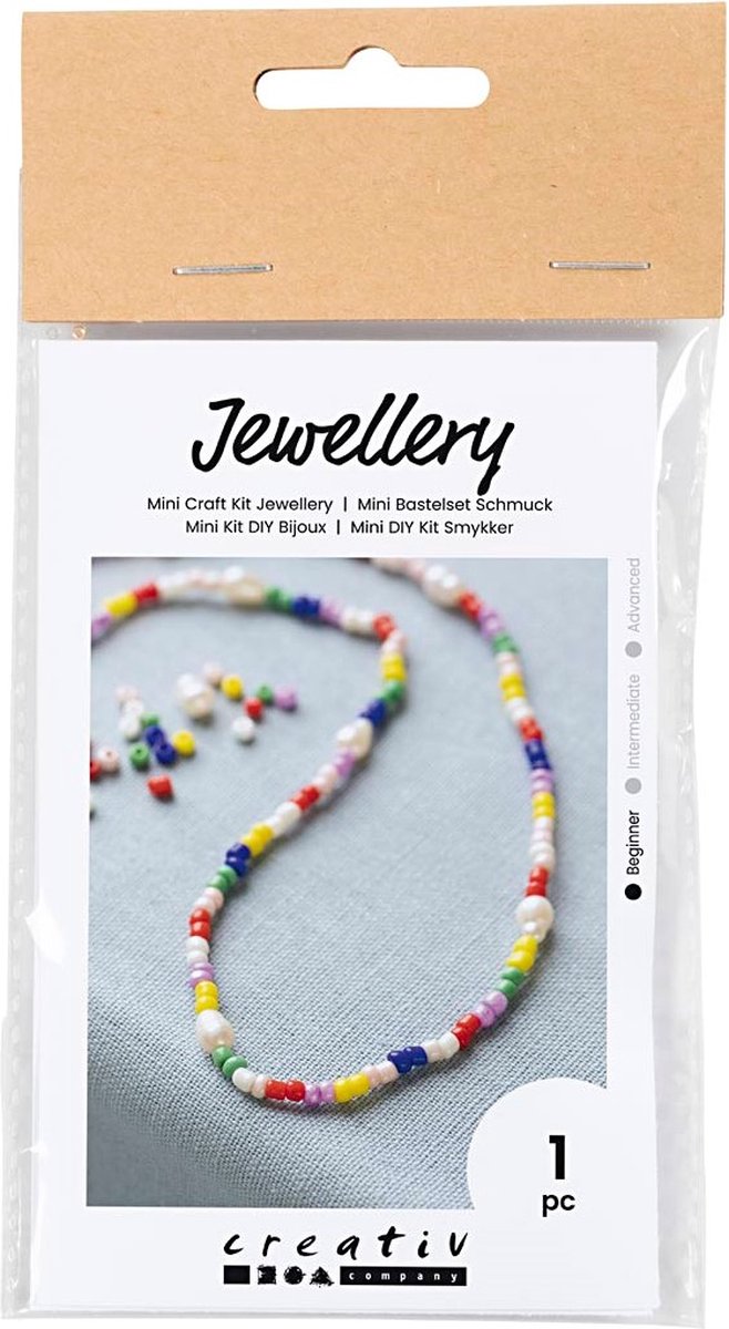 Creativ company http: www.cchobby.nl mini-hobbyset-sieraden-zoetwaterparel-halskettingen-1-doos