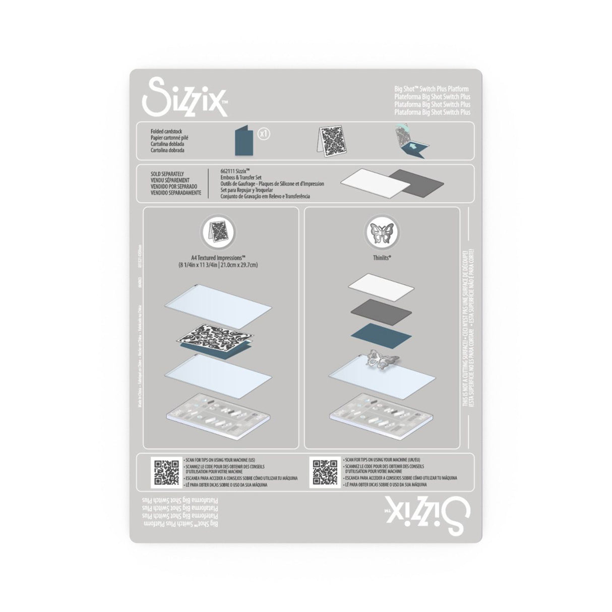Sizzix • big shot switch plus standard platform