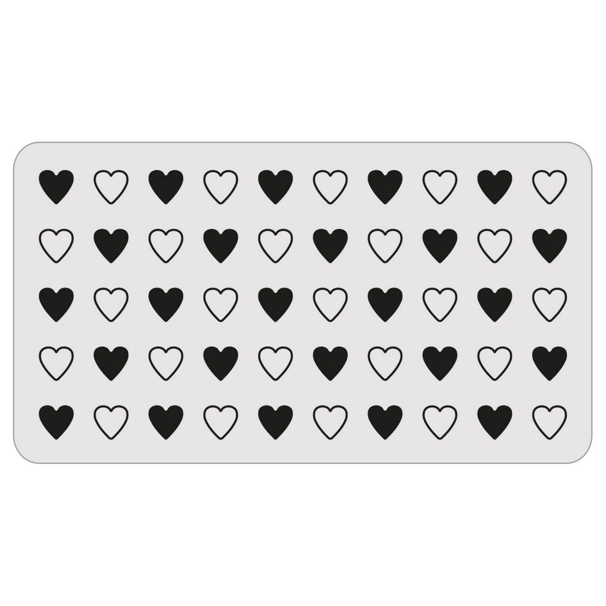 Sizzix • vault embossing folder with thinlits die set love notes by tim holtz 9pcs
