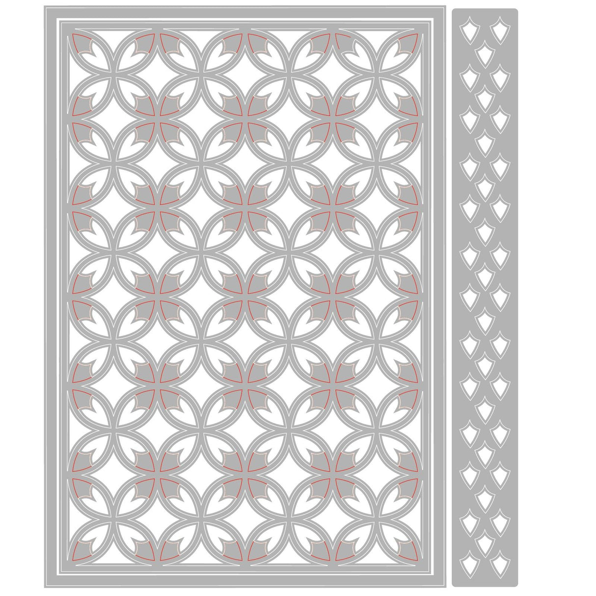Sizzix • thinlits die set 3pcs wrappings trim front by stacey park