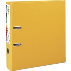 Ordner exacompta prem touch a4+ karton, pp (polypropeen) geel 1 stuk