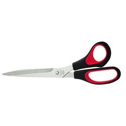 Schaar wedo rvs 25,5 cm zwart rood