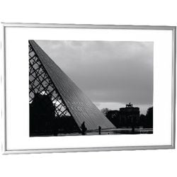 Decoratieve lijst paperflow aluminium a3 grijs