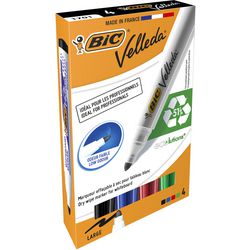 Bic whiteboard-marker 1701 velleda kunststofhouder breed 1-5mm assorti rond