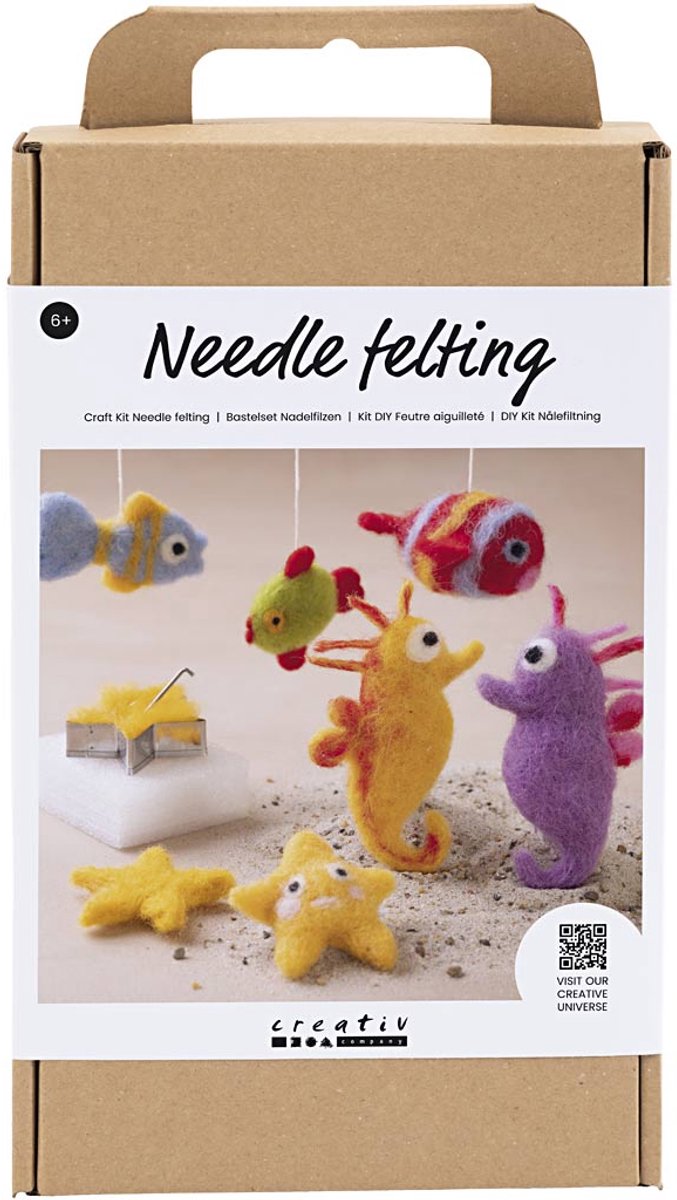 Creativ company https: www.cchobby.nl hobbyset-naaldvilten-dieren-in-water-1-doos