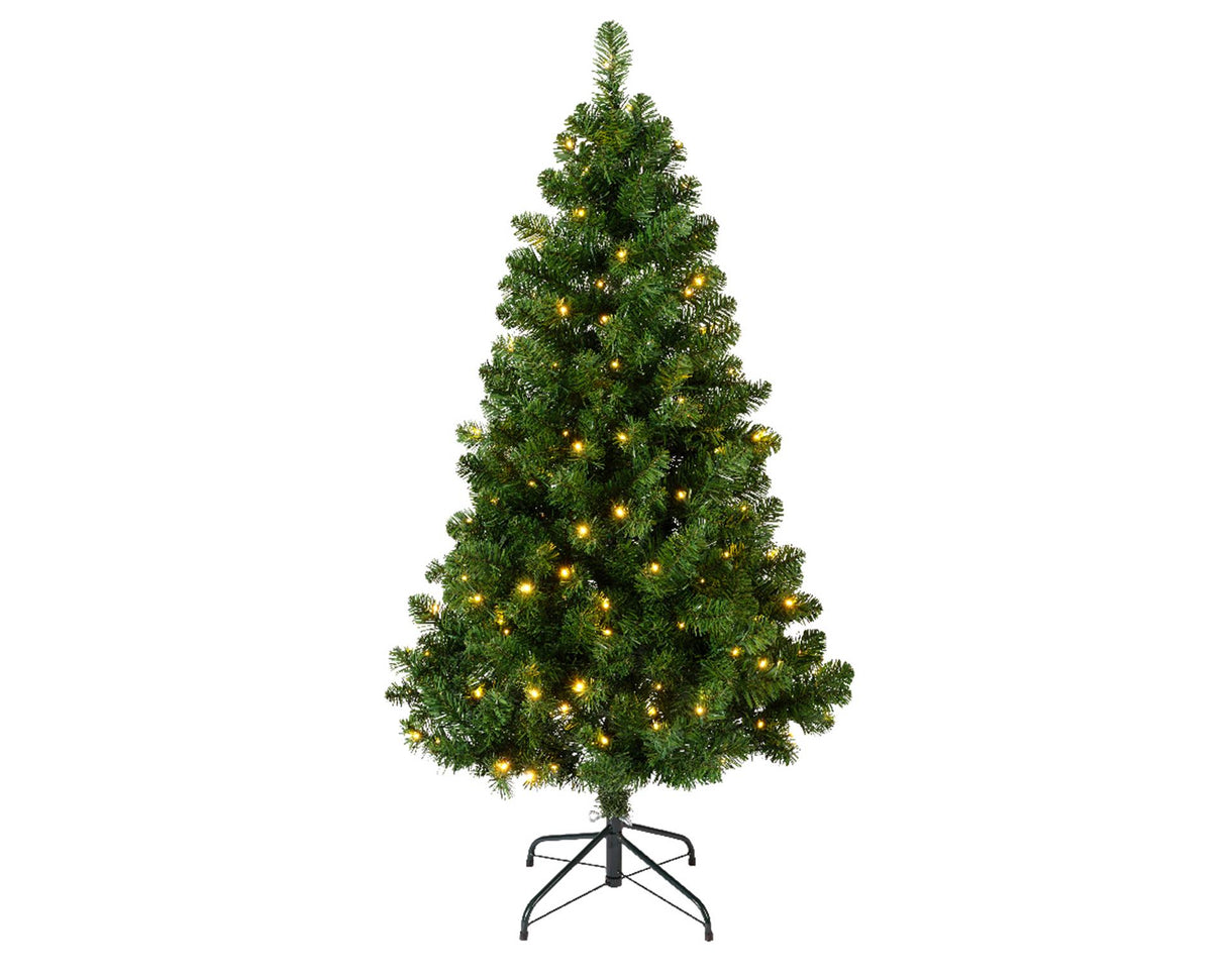 Everlands kerstboom imperial pine180cm+ledverlicht