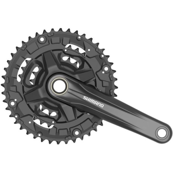 Shimano crankstel Altus MT2103 44-32-22 9V 175mm Zwart