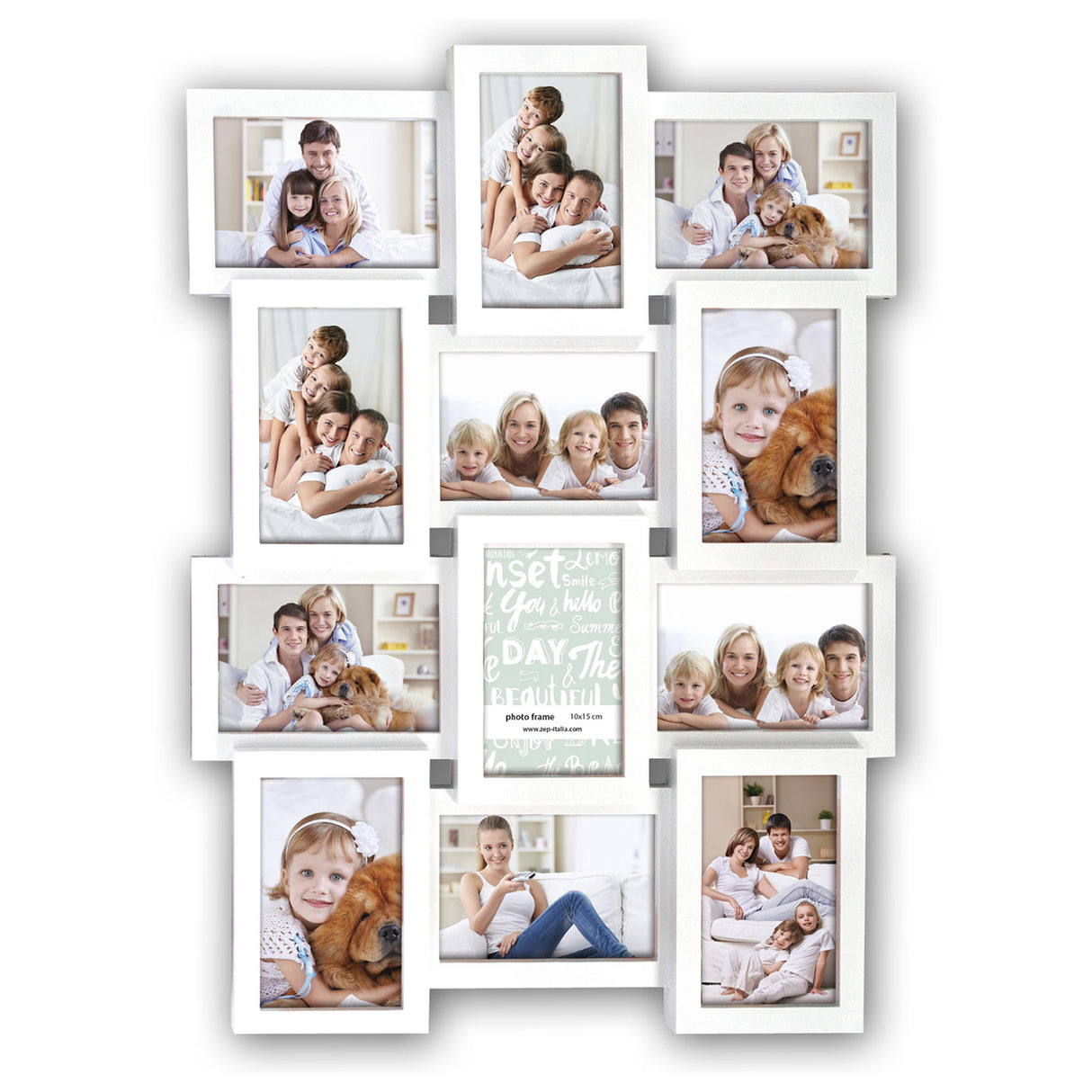 Zep fotolijst pi01917 white voor 12 foto's