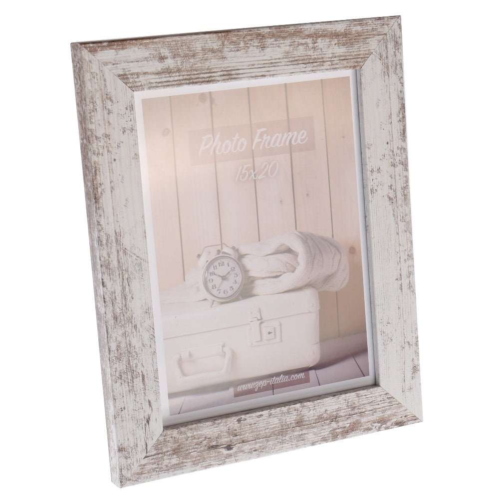 Zep houten fotolijst v21686 nelson 6 white wash 15x20cm
