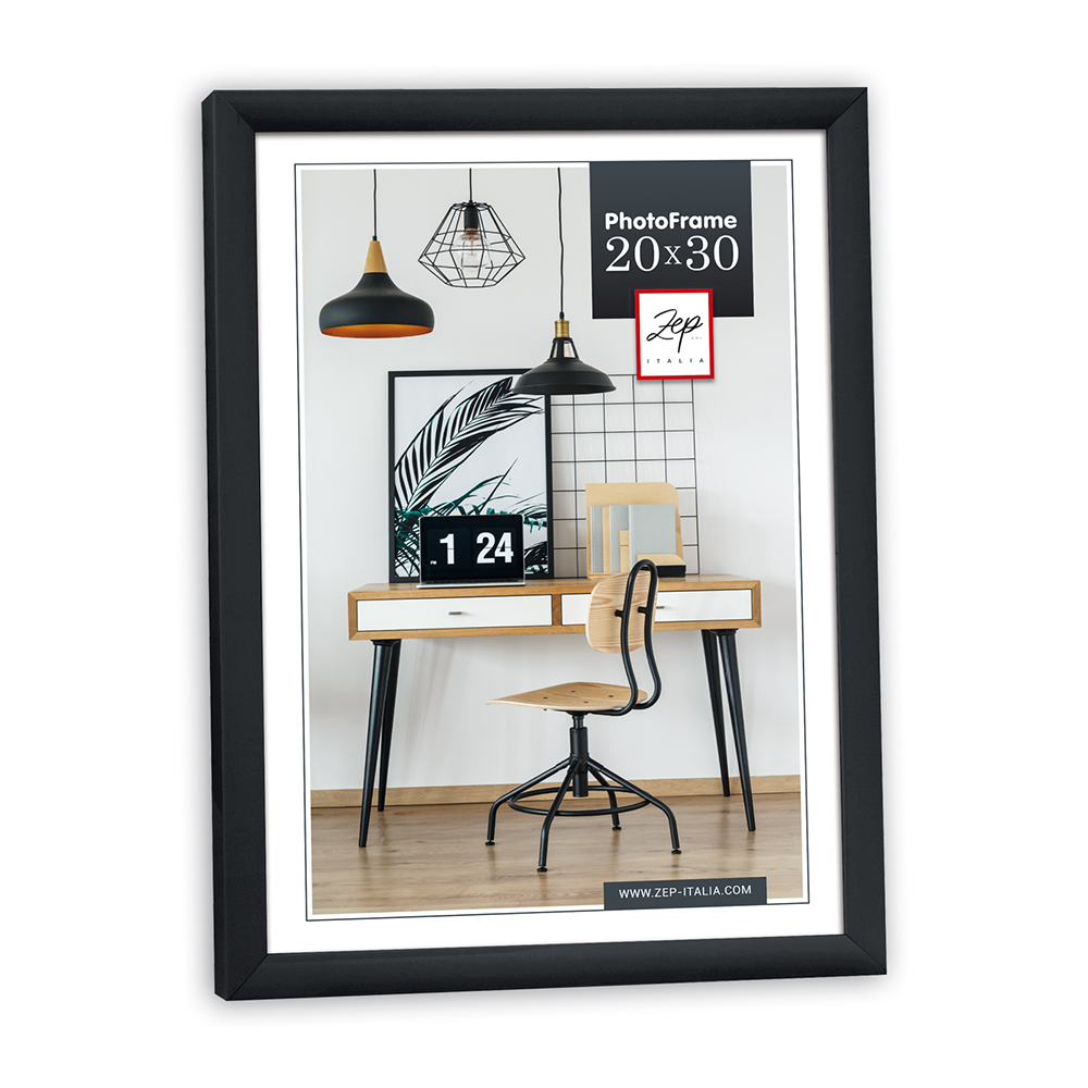 Zep fotolijst kb6 black 30x45 cm