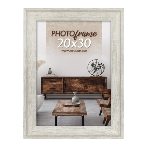 Zep fotolijst rt546w torino white 10x15 cm