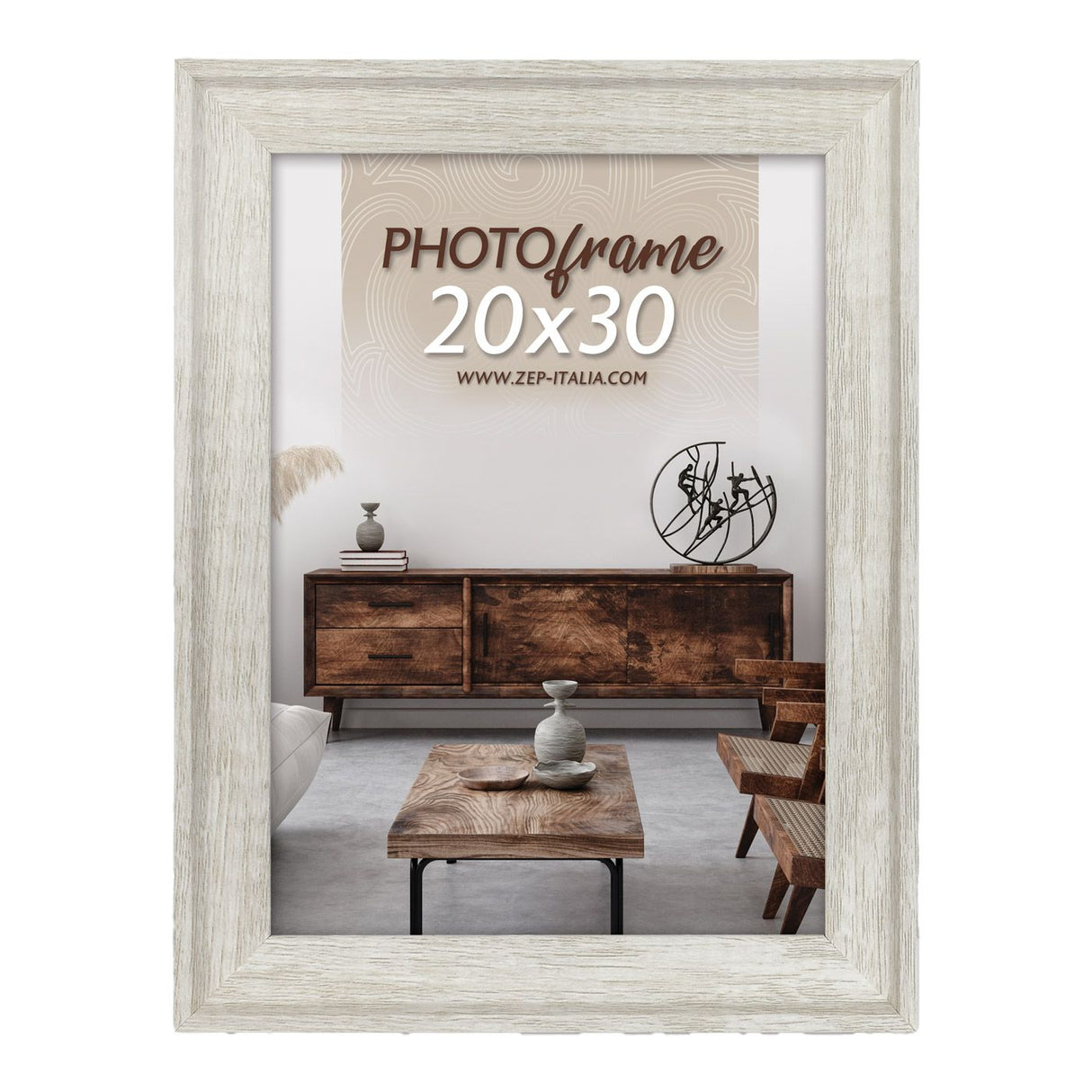 Zep fotolijst rt534w torino white 30x40 cm
