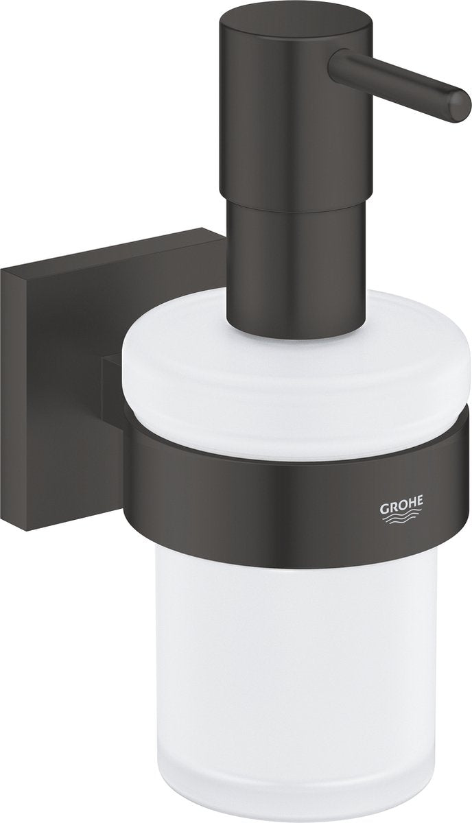 Grohe quickfix start cube zeepdispenser met houder - 160 ml - matte black